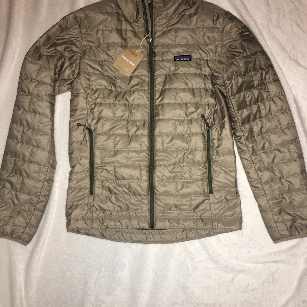 Patagonia Tan Quilted Jacket